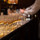 Glasses on wine on the bar at Corrigan's Mayfair