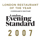 Evening Standard award 2007